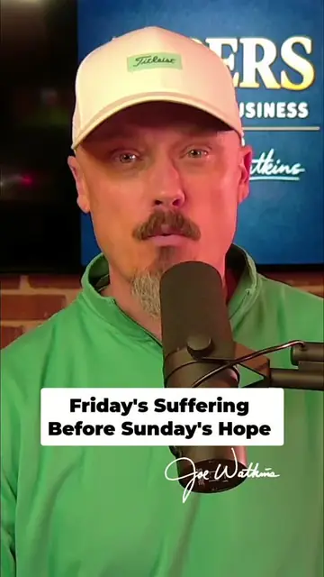 Short from Ep. 9: Before the hope of Easter Sunday, there was the suffering of Friday.