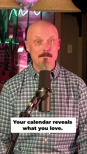 Short from Ep. 12: Your calendar never lies.